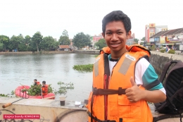 Reihan, Koordinator Moonpala atau Muncul Serpong Pecinta Alam dari SMAN 2 Tangsel. (Foto: Gapey Sandy)