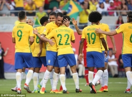 Gembira--Brazil menang karena bermain dengan gembira, bukan dengan tekanan/Daily Mail