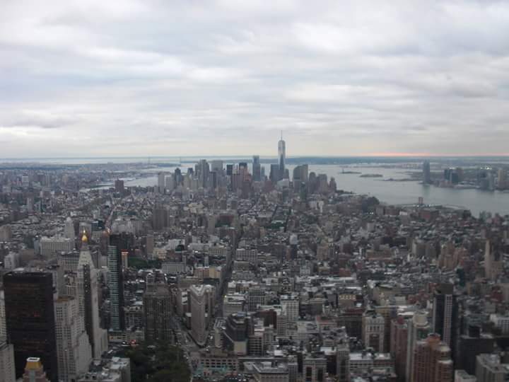 New York dari puncak Empire State Building | Wikimedia.com