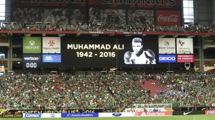 Pemakaman Muhammad Ali. Tribunnews.com