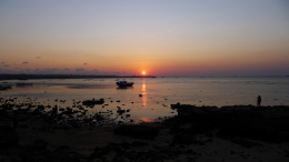 Senja di pantai Lasiana (hdw)
