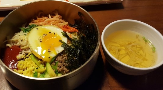 bibimbap menu sahur di Korea, dokpri