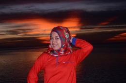 Cantinya Sunset di Maratua (Koleksi Pribadi)