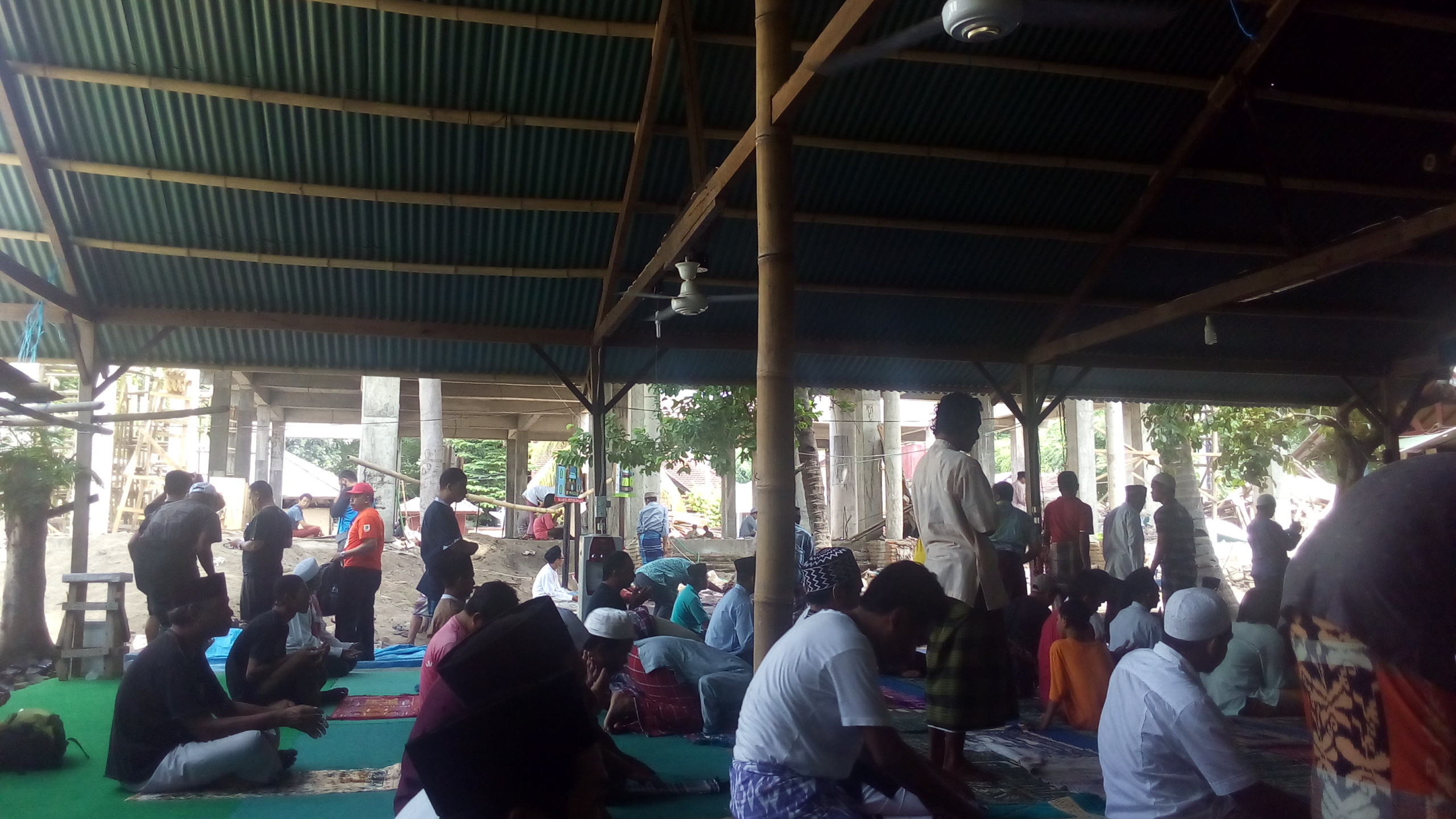 Masjid di Hulu Trawangan (dokpri)