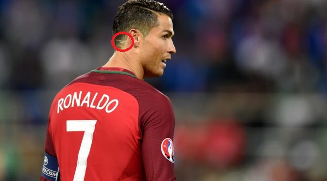 Gaya Rambut CR7 di EURO 2016 memiliki makna tersirat.