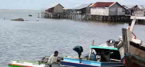 Rumah Panggung Orang Sekak di Pulau Pongok Bangka Selatan - derosaryebed.blogspot.co.id Images