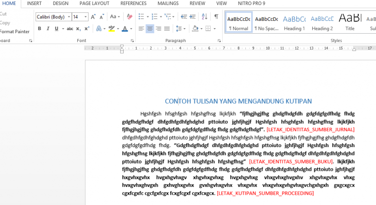 Tutorial Singkat Membuat Daftar Pustaka Referensi Otomatis Di