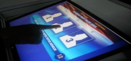 Sistem Pemilu Elektronik, sumber gambar : pilkadabali.com