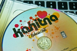 Keping CD Rahasia Cinta KAHITNA (dok. pri).