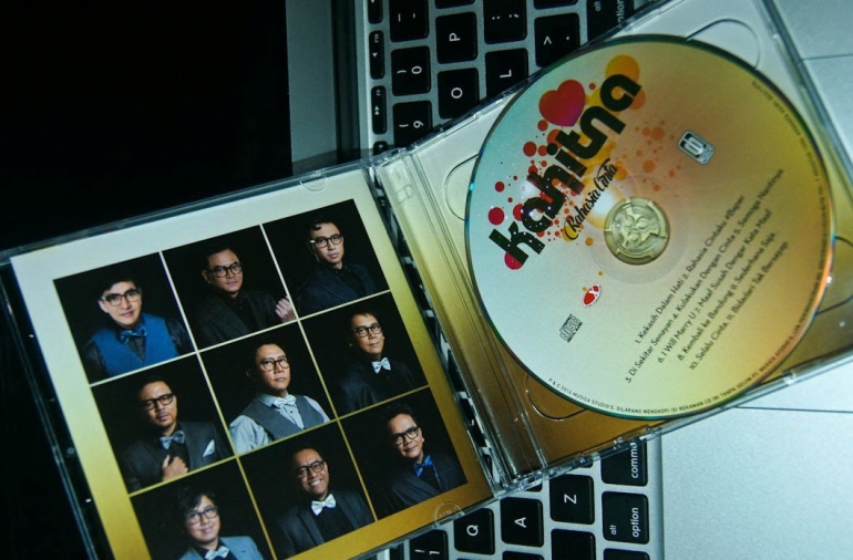 Rahasia Cinta adalah album ke-10 KAHITNA (dok. pri).