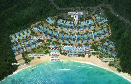 Ilustrasi rencana pembangunan Mandalika Resort (http://dprd-ntbprov.go.id/)