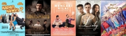 Deretan film Indonesia yang laris. Di antaranya ada Mencari Hilal. Sumber: 21cineplex.com