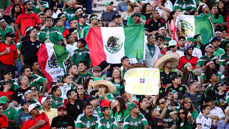 Suporter MExico, suporter terburuk Copa Amerca 2016 (sbr gbr : SI)