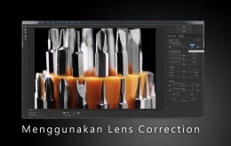 Menggunakan Lens Correction
