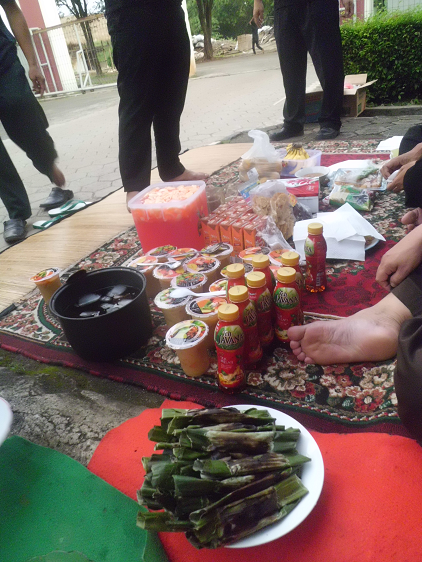 Hidangan berbuka, foto pribadi