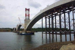 Proyek Jembatan Pulau Balang - Sumber: industri.bisnis.com