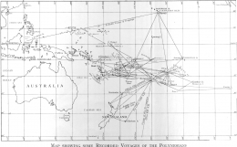 Nenek moyang orang polinesia memegang rekor sejarah migrasi maritim terjauh di dunia. Photo: www.knowledge-basket.co.nz