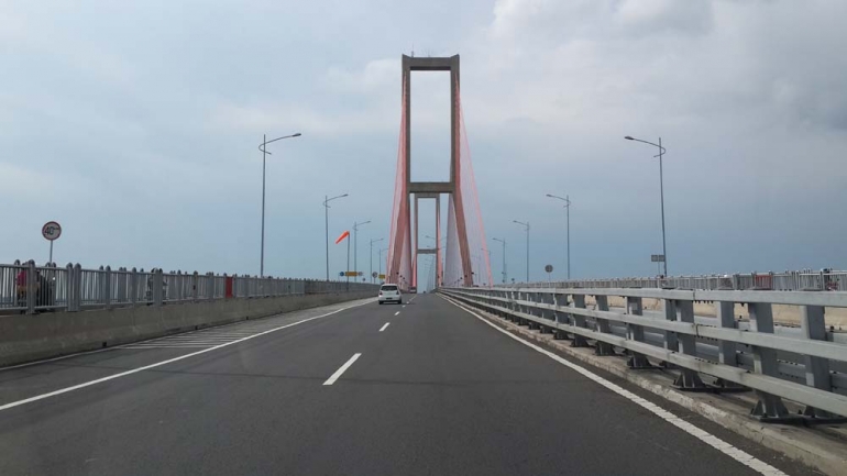 Menuju ke Bangkalan (Jembatan Suramadu), dokpri