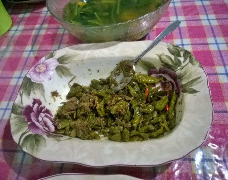 Empis-empis masakan khas Temanggung berbahan utama cabe (Dok pribadi)