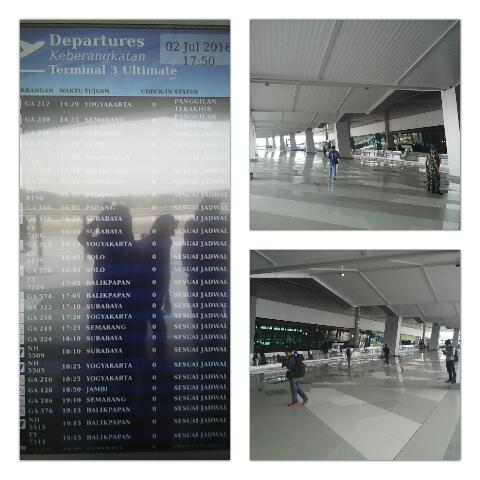 Lobby Keberangkatan Pintu 4 Terminal 3 Soekano-Hatta (dokpri@prattemm)