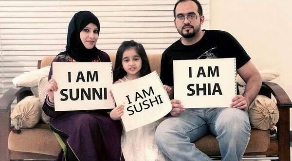 Ilustrasi Keluarga Sunii - Syi'ah / islamlib.com