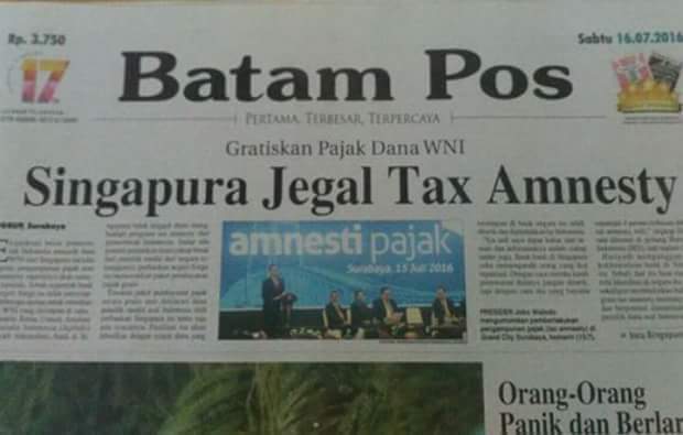 Singapura Jegal Tax Amnesty