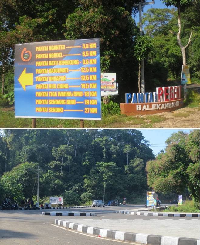 Perempatan jalan Balekambang (koleksi pribadi)