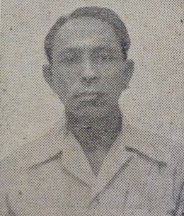 Gambar 3: Albert Wairizal, Perdana Menteri "RMS". (Sumber: Pesat. Mingguan Politik-Ekonomi & Budaja, No. 11, TAHUN XI, 16 MARET 1955: 5) 