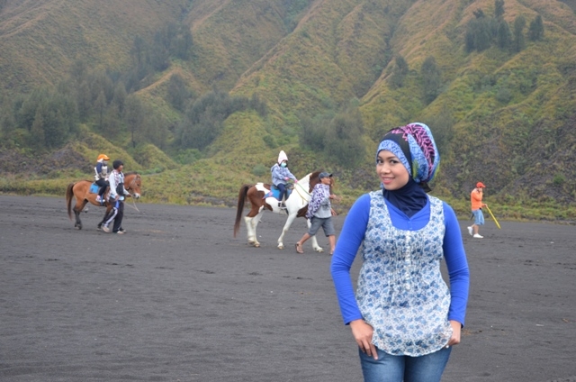Di Lautan Pasir Pun Bisa Berkuda (Koleksi Pribadi)