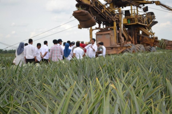 Tim Prabumulih di PT. GGP Lampung Tengah. Foto Dokpri