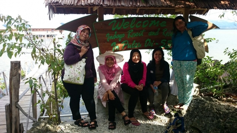 Wisatawan yang berkunjung ke Pulau Marsegu dan Pulau Osi