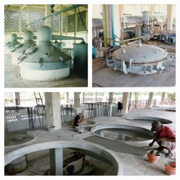 Peralatan di pabrik minyak atsiri (calon museum minyak atsiri Indonesia) | Sumber: FB Rumah Atsiri