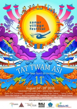 Logo Sanur Village Festival 2016 (dokpri)