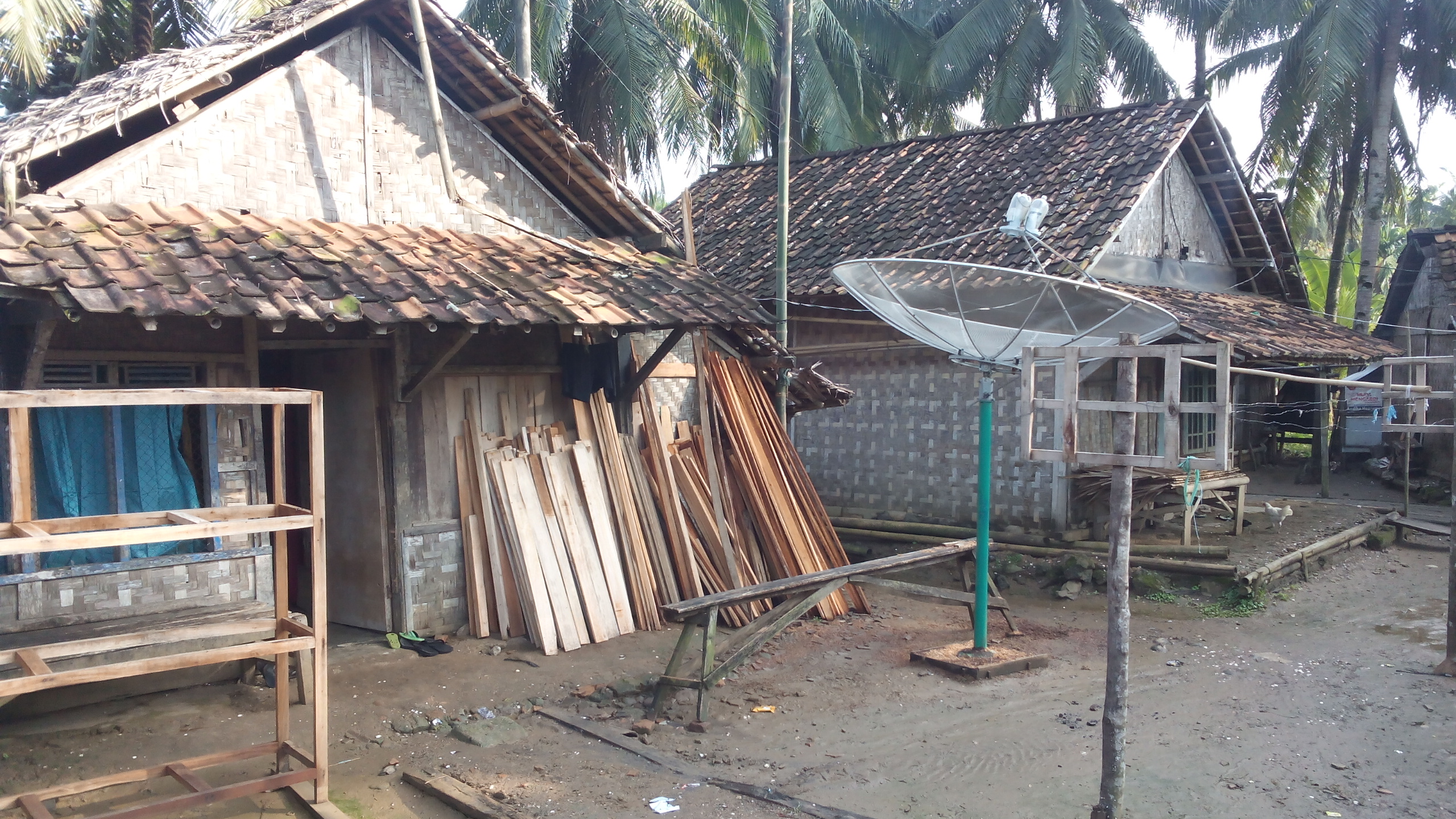 Kampung nelayan di Pandeglang Banten. (Foto : dokpri)