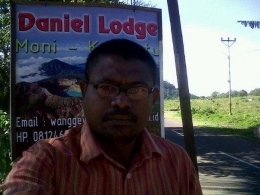 Yanto Wangge, pegiat pariwisata di Moni. Foto: Facebook