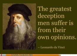 Quote by Leonardo da Vinci pic by Schoolfailblog.org