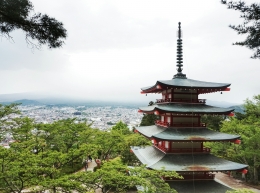 the famous Chureito Pagoda - Arakura Sengen Shrine (dokumentasi pribadi)