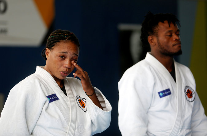 Yolande Mabika dan Popole Misenga (foto:nytimes.com