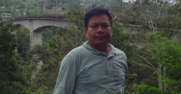 Saya menyempatkan diri untuk berkunjung ke jembatan Tukad Bangkung(Sumber: dokumen pribadi)