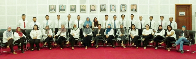 Peserta Diklat PIM IV Angkatan III Tahun 2016 Kementerian Komunikasi dan Informatika