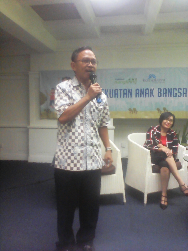 H. Wahyu, Kepala Wilayah Bumiputera Yogyakarta yg kocak. (dokpri)