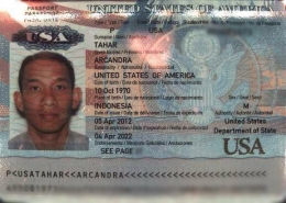 Tampilan paspor yang diduga milik Archandra Tahar | Sumber gambar: beritasatu