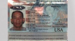 Paspor Amerika Arcandra Tahar (Tribunnews.com)