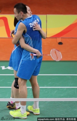 Zhang Nan dan Zhao Yunlei/@BadmintonNow