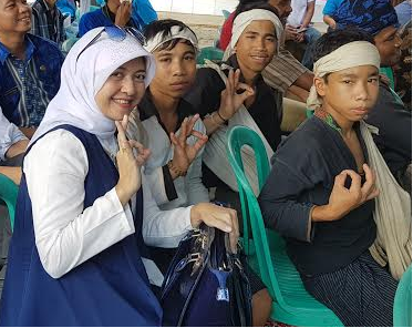 Di tengah kepolosan wajah anak-anak Baduy Dalam (Foto: Dokpri)