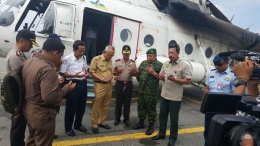 Doa Bersama Yg Dipimpin Gubernur Riau untuk Pratu Wahyudi (Sumber: detik.com)