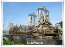 Patung Arjunawijaya setelah renovasi