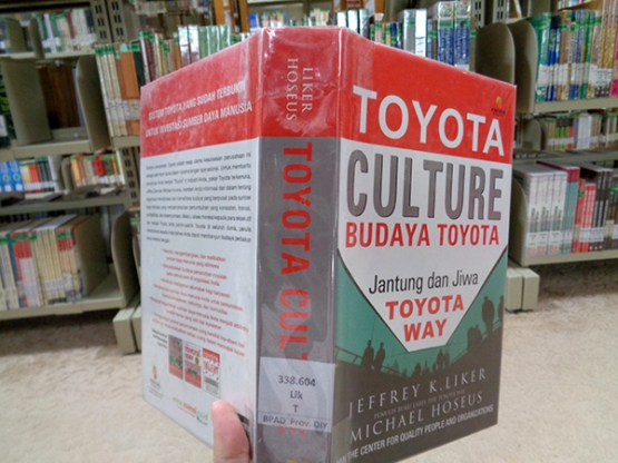 Buku rujukan utama untuk memahami budaya Toyota - Foto:@angtekkhun