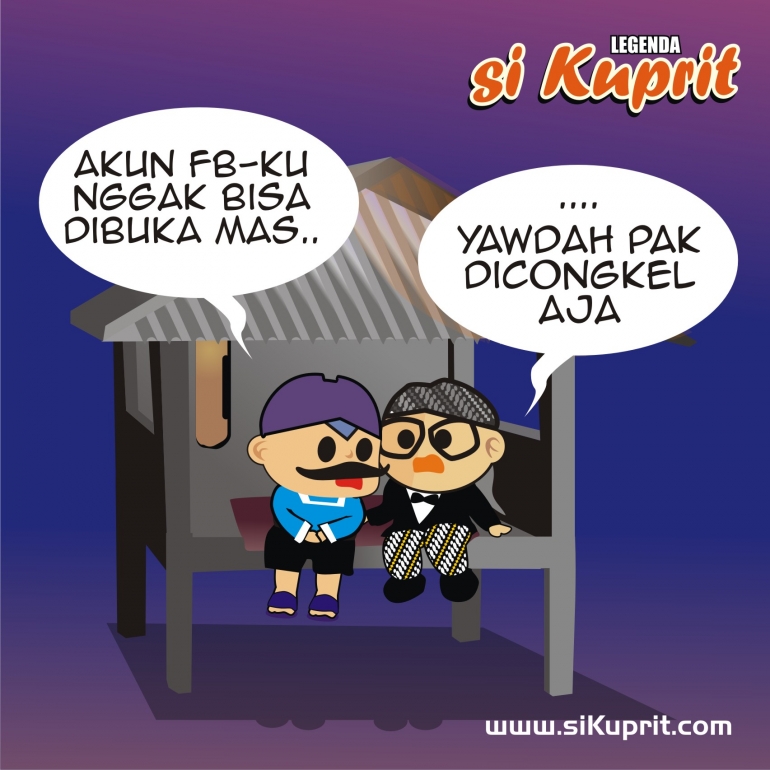foto diambil dari webtoon si Kuprit karya Wahyu Liz Adaideaja