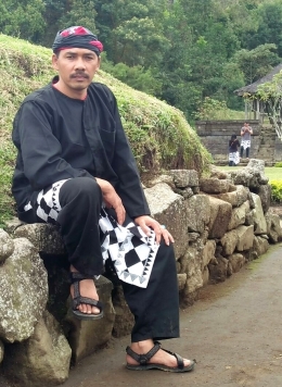 Sukiman, pendiri Radio Komunitas Lintas Merapi FM. (Foto: Dokpri. Sukiman)